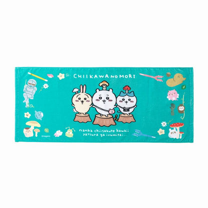 Chiikawa Chiikawa Forest Face Towel