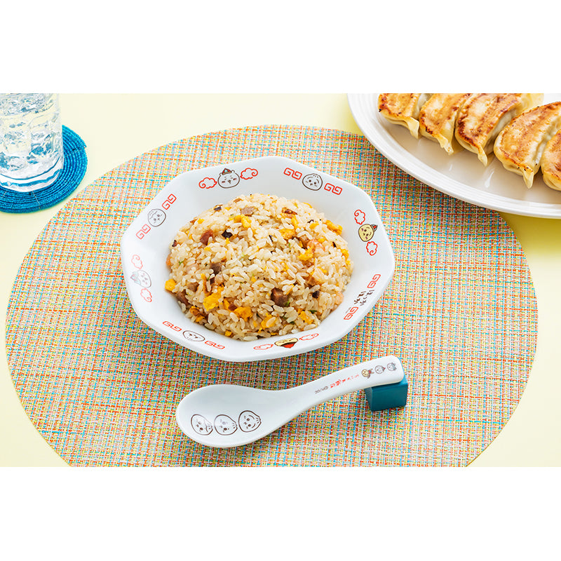 치이카와 반점 볶음밥 접시 & 렌게 세트