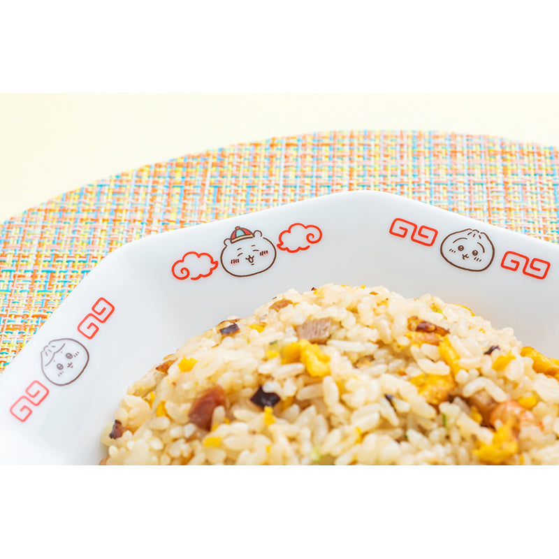 치이카와 반점 볶음밥 접시 & 렌게 세트