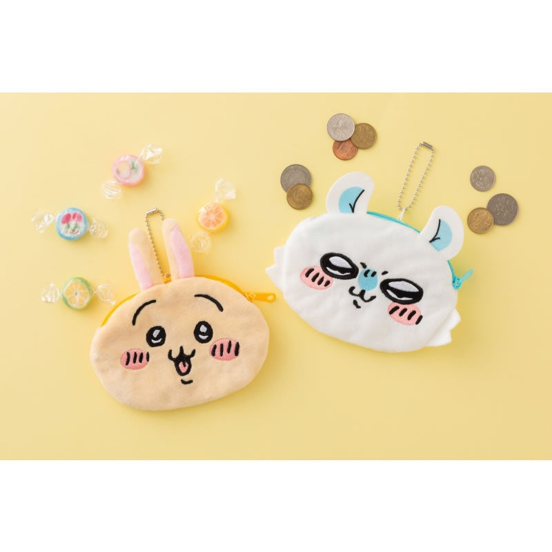 きゃらポシリーズ ちいかわ トレーディングおかおポーチ（まいにちなかよし編）（全8種）