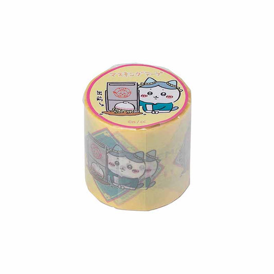 Chiikawa Chinese Diner Thick Masking Tape (Delivery Hachiware)