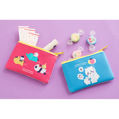 Chiikawa Waku Waku Amusement Park 2-piece Set Pouch (Rides)