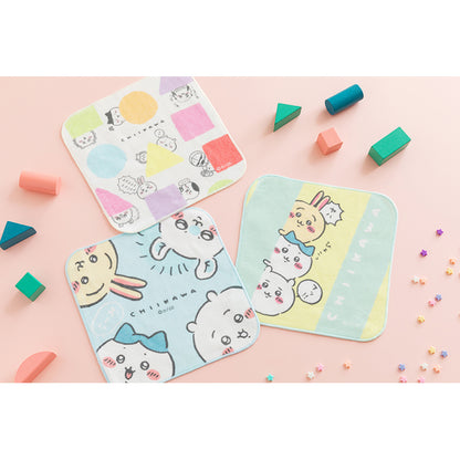 Chiikawa Peek-a-boo Hand Towel (Peek from Corner)