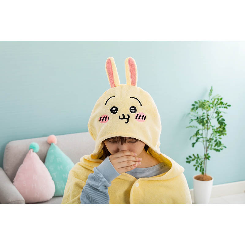 Chiikawa Hooded Bath Towel (Usagi)