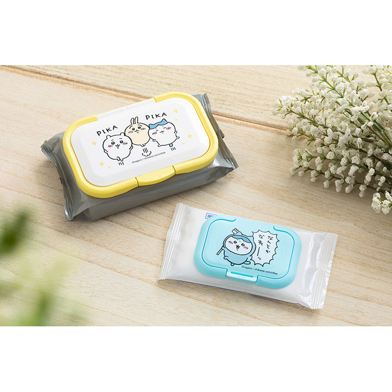 Chiikawa Bitatto Mini Reusable Wet Wipe Lid Anti-Bacterial (Come what may)