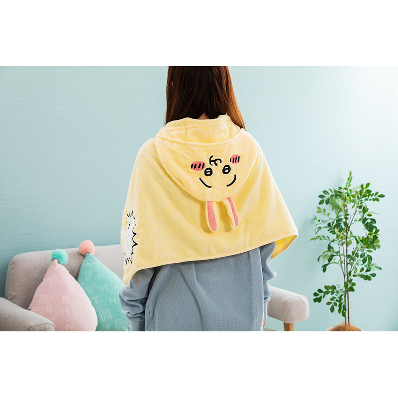 Chiikawa Hooded Bath Towel (Usagi)
