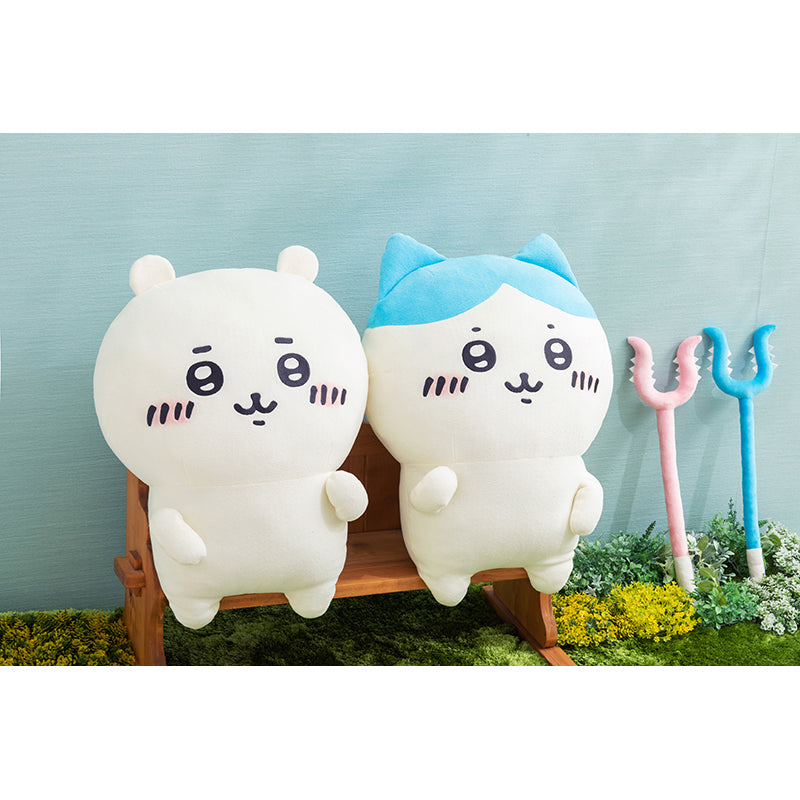 【同梱不可】ちいかわ 討伐棒をもった特大ぬいぐるみ(ちいかわ)【単品買いのみ】【クレジットカード決済のみ可】