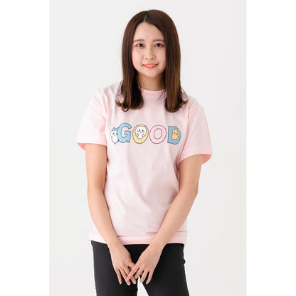 Chiikawa GOOD T-Shirt (Baby Pink)