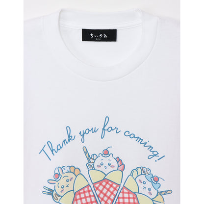 Chiikawa × Marions Crepe Big T-shirt Crepe White