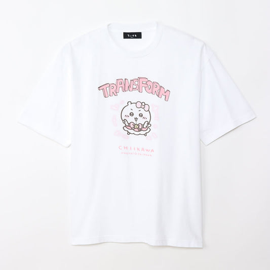 Magical Chiikawa Big T-Shirt Chiikawa TRANSFORM White