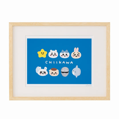 【완판】【예약 (취소분)】치이카와 아트 프레임 (얼굴)【단품】【1인 1개 한정】【10월 하순부터 순차 발송 예정】【신용카드 결제만 가능】【다른 예약 상품 및 일반 상품과 동시 구매 불가】【배송일 지정 불가】【캠페인 대상 제외】