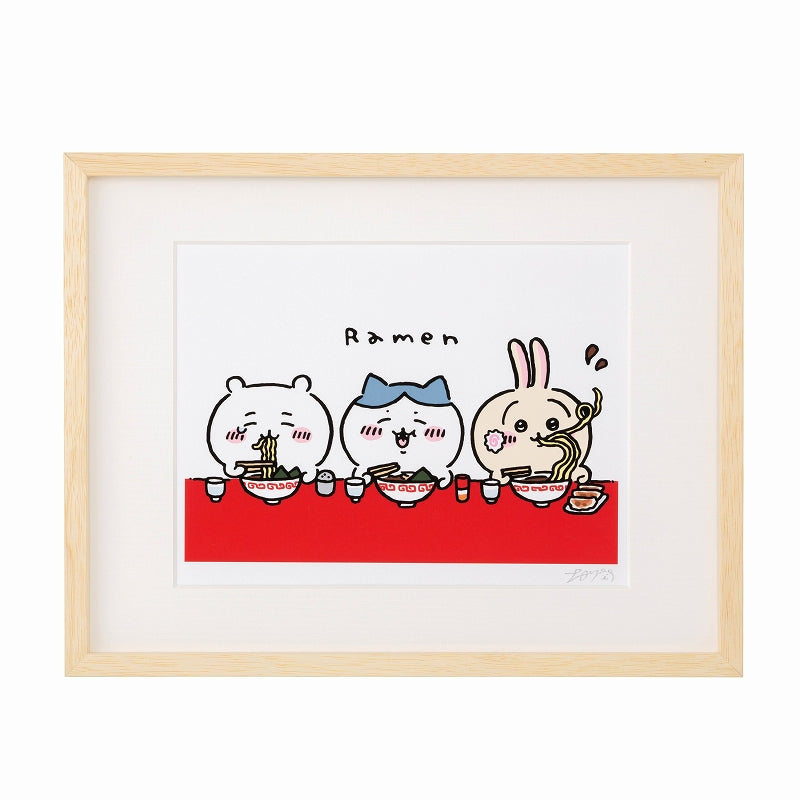 【完売】【予約(キャンセル分)】ちいかわ アートフレーム(ラーメン)【単品】【お一人様 1点まで】【10月下旬より順次発送予定】【クレジットカード決済のみ可】【他の予約商品・通常商品と同時購入・配送希望日指定不可】【キャンペーン対象外】