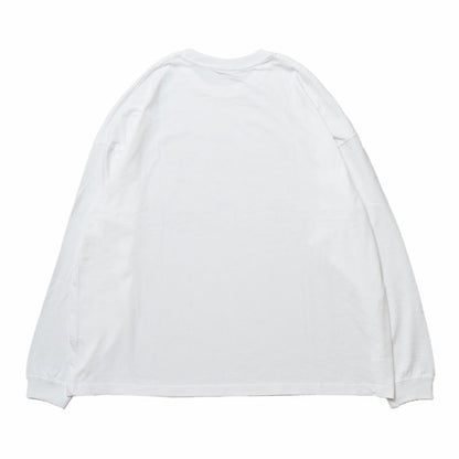 ちいかわ観光 ビックシルエットL/S Tシャツ 部屋で過ごす(ホワイト)