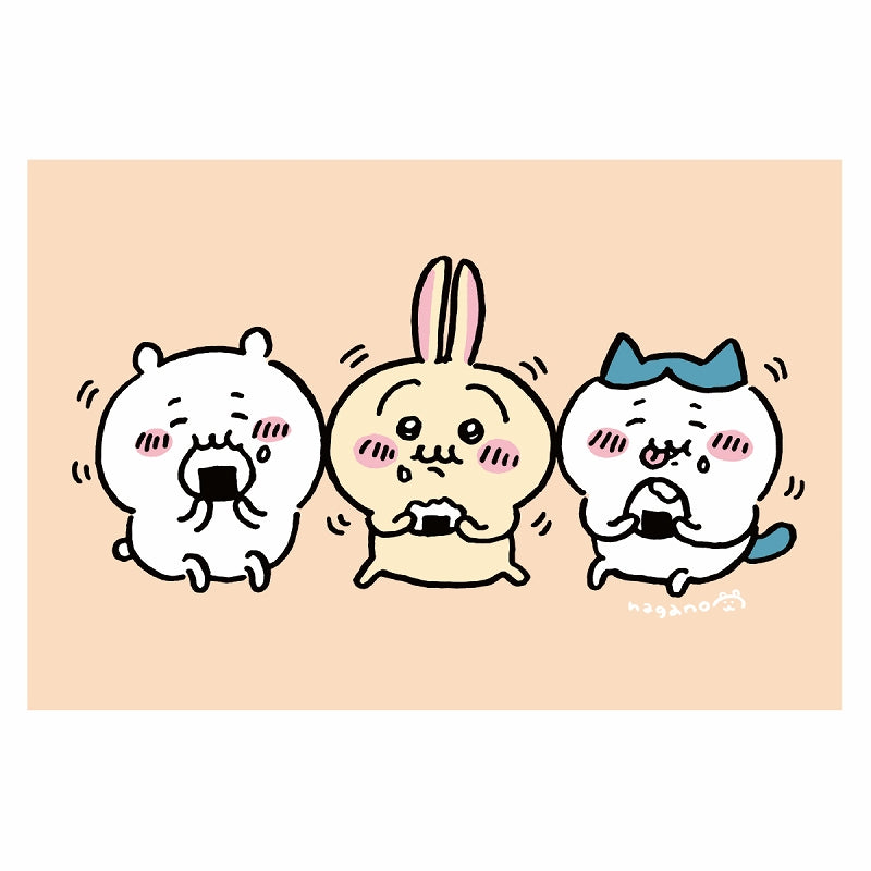 ちいかわ ポストカード①お腹すいた3人
