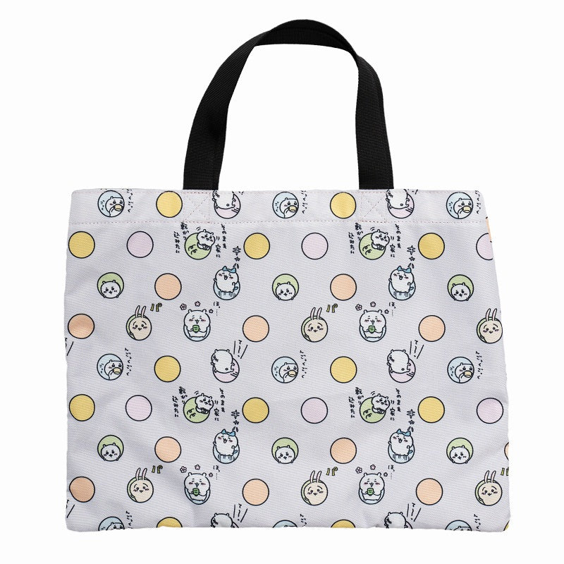 Chiikawa Lesson Tote Bag Dot All-Over Pattern