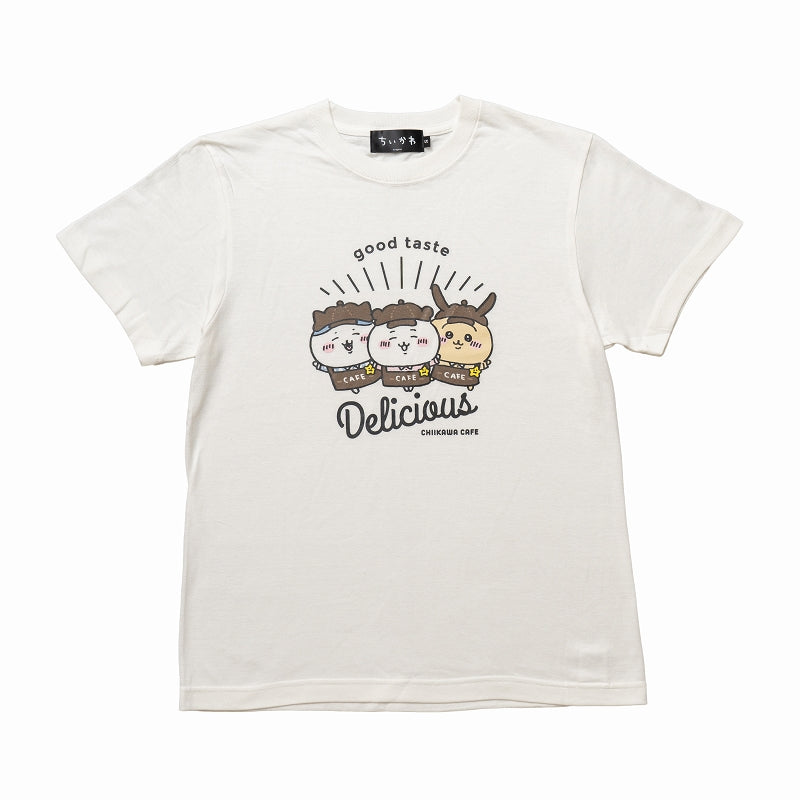 Chiikawa Cafe T-Shirt Delicious Off White