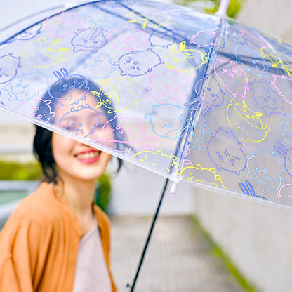 吉伊卡哇 塑料伞 插画款