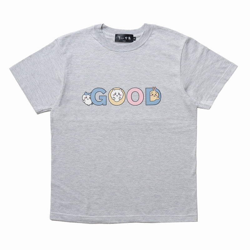 ちいかわ GOOD Tシャツ(アッシュ)