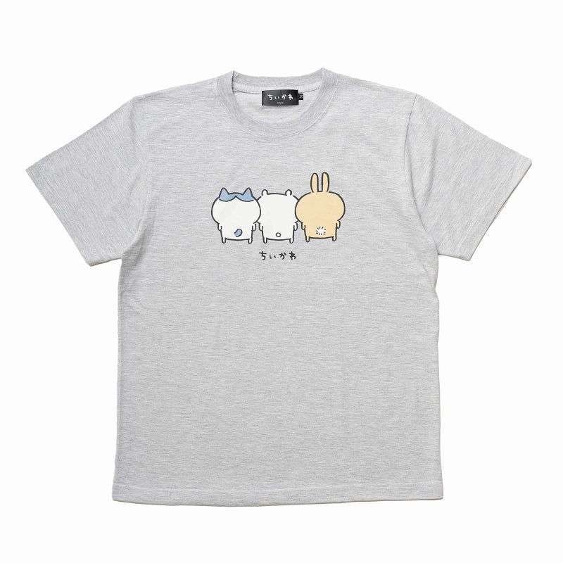 Chiikawa Back Style T-Shirt (Ash)