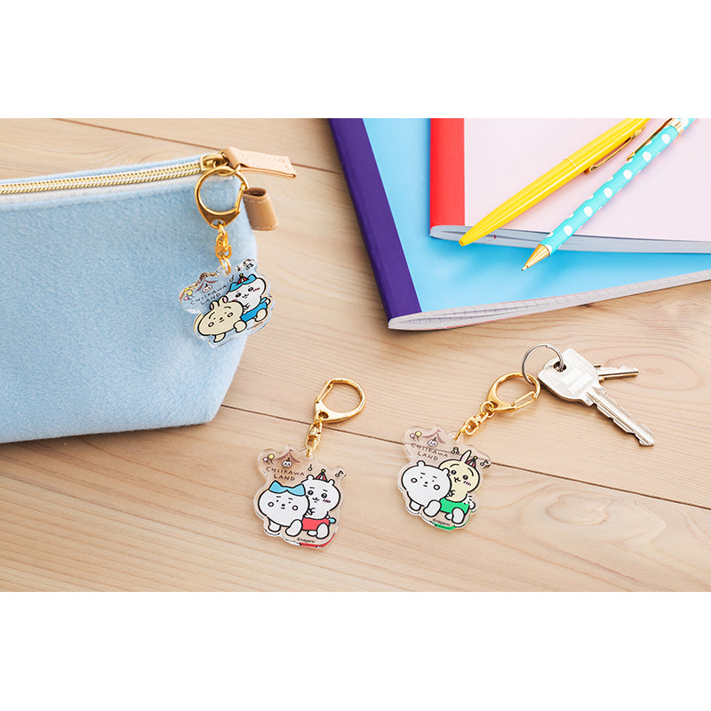 ちいかわらんど アクリルキーホルダー（ぴーぽぽちいかわ）