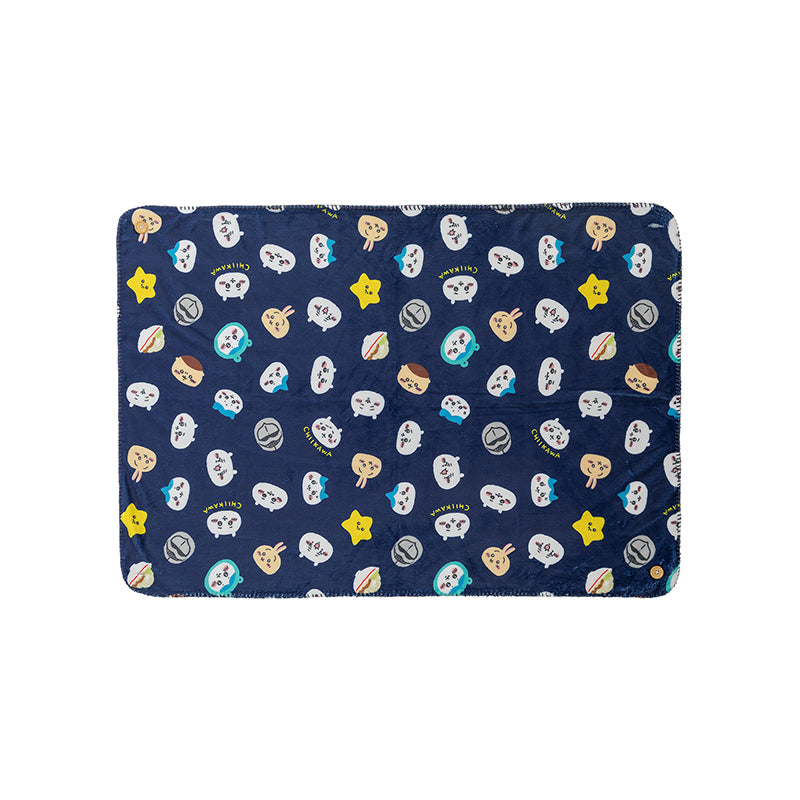 치이카와 따뜻한 3WAY 블랭킷 (네이비)