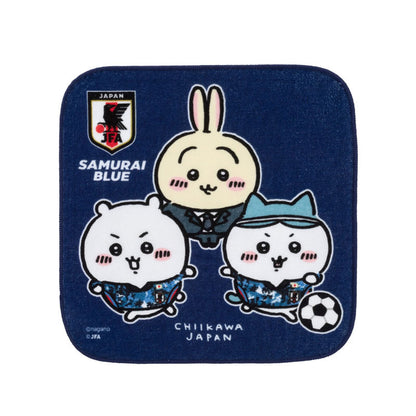 Chiikawa Large Hand Towel Japan National Soccer Team Version