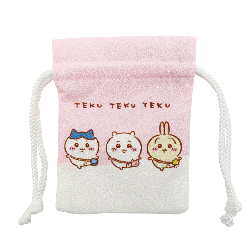 吉伊卡哇 小束口袋（蹦蹦跳）