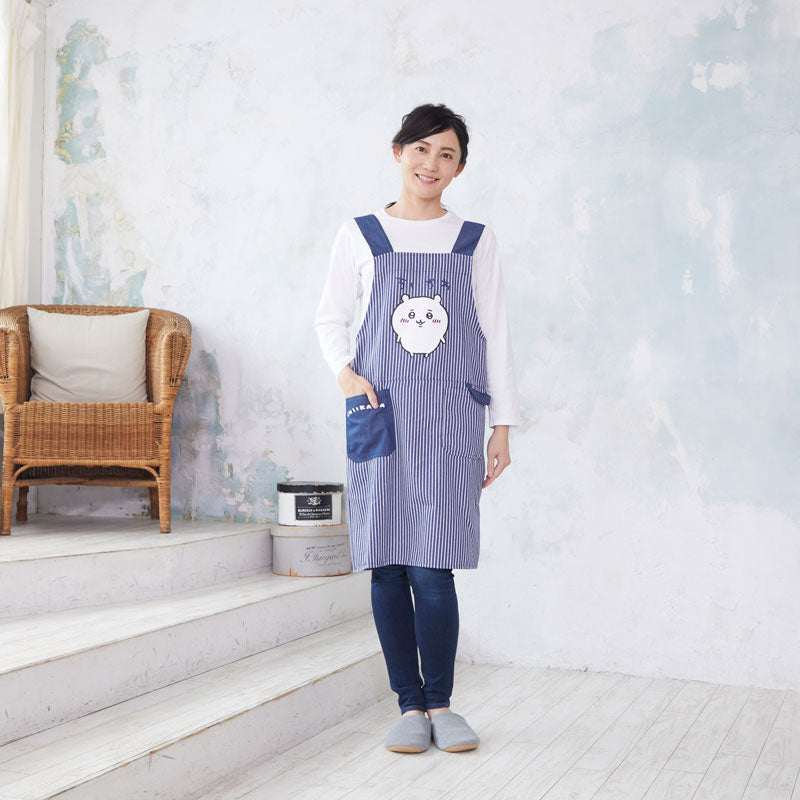 ちいかわ ヒッコリーワーキングエプロン