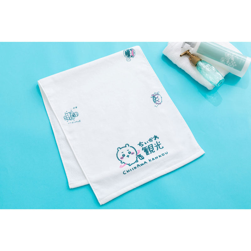 치이카와 관광 페이스 타올 (치이카와 관광 기념품 느낌)