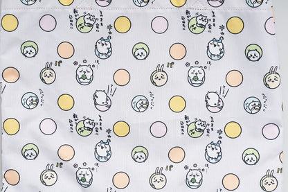 Chiikawa Lesson Tote Bag Dot All-Over Pattern
