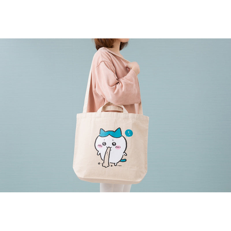 치이카와 어깨끈이 길어서 사용하기 편한 토트백 (하치와레)