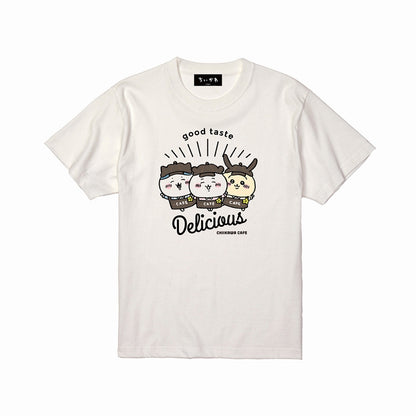 Chiikawa Cafe T-Shirt Delicious Off White