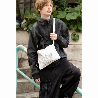 Chiikawa Canvas Sacoche Group (Natural)