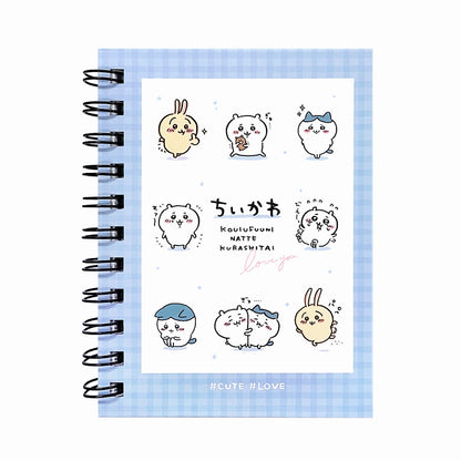 Chiikawa A6W Ring Notebook (Check)