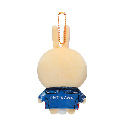 Chiikawa Petit Mini Mascot (Usagi) Japan National Soccer Team Version