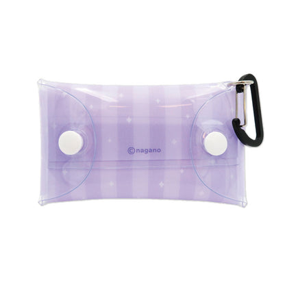 吉伊卡哇 透明多功能收納袋S（晚安）