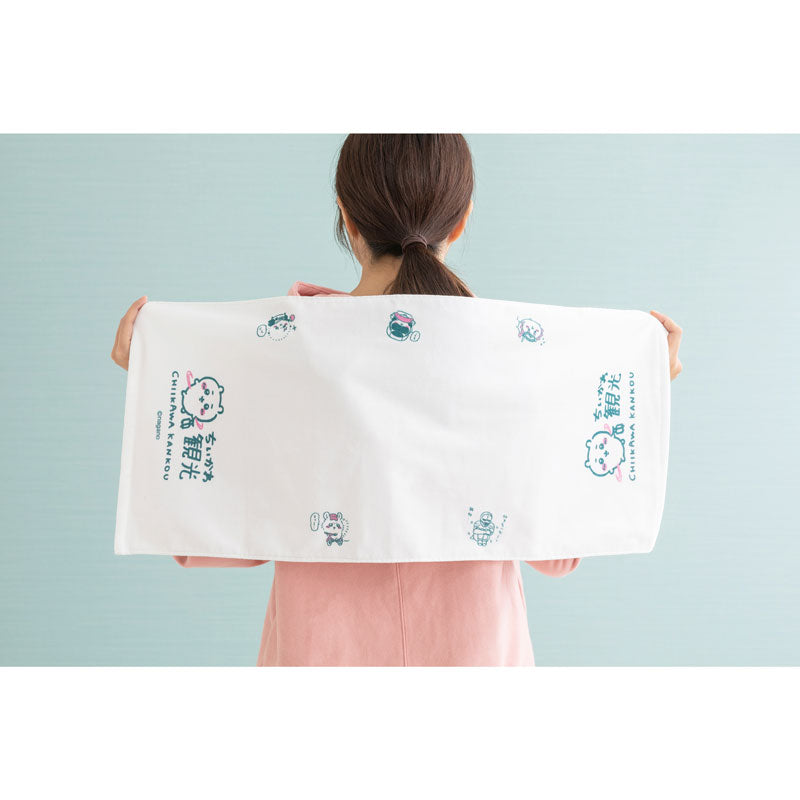 치이카와 관광 페이스 타올 (치이카와 관광 기념품 느낌)