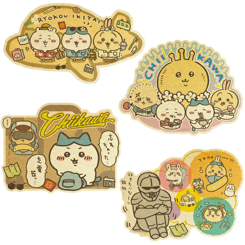 ちいかわ トラベルステッカー ちいかわ観光（3）WASURECHATTA…