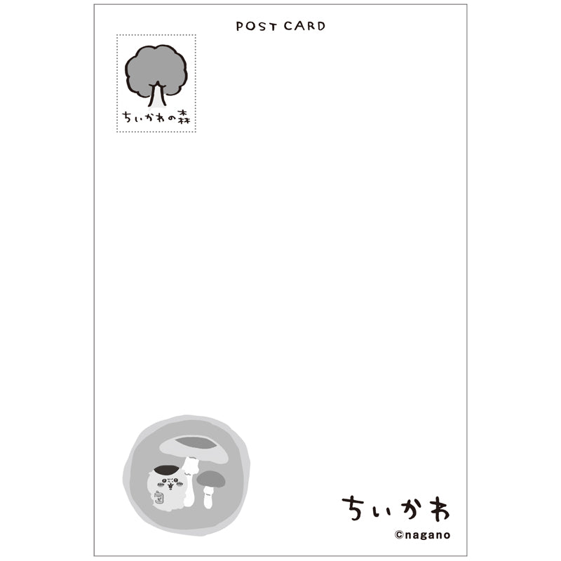 ちいかわ ポストカード（2）きのこON