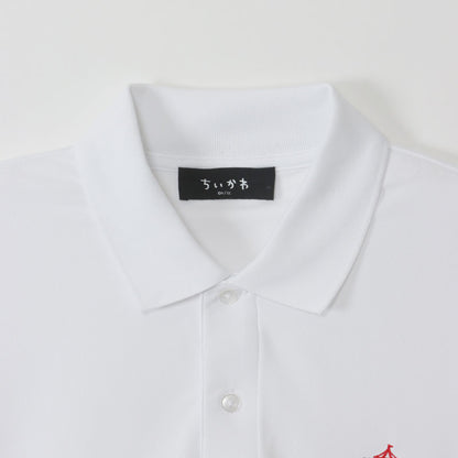 ちいかわ ワクワクゆうえんち ポロシャツ ホワイト