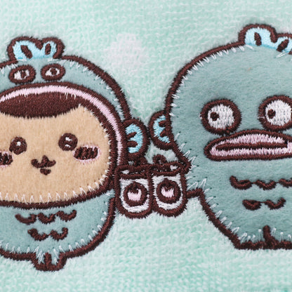 치이카와 × 산리오 캐릭터즈 미니 타올 (쿠리만쥬와 한교동)