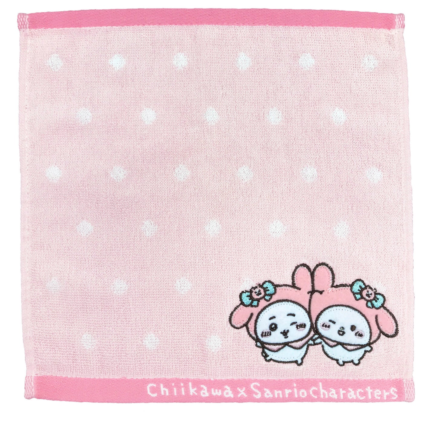 ちいかわ×サンリオキャラクターズ ミニタオル（ちいかわとマイメロディ）