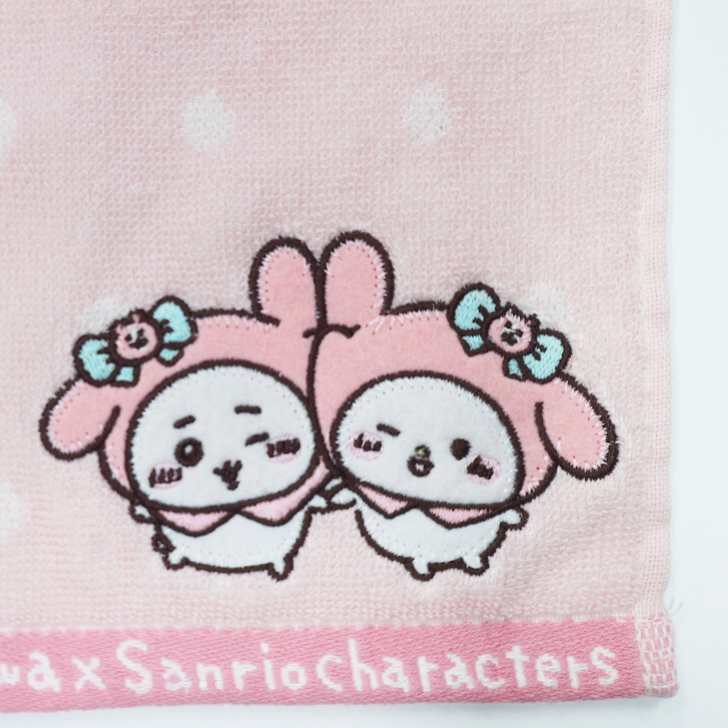 ちいかわ×サンリオキャラクターズ ミニタオル（ちいかわとマイメロディ）