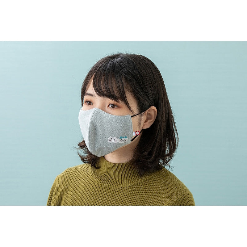 吉伊卡哇 4層今治口罩 M尺寸