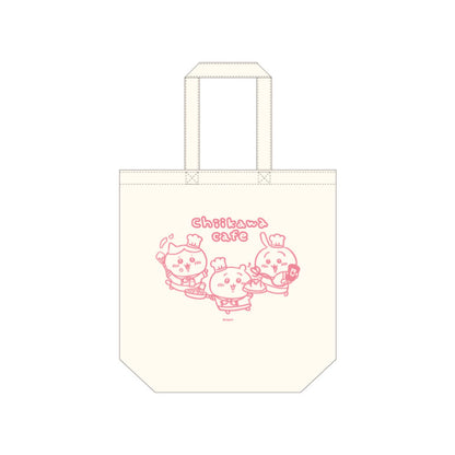 Chiikawa Cafe Cotton Tote (A) Pink