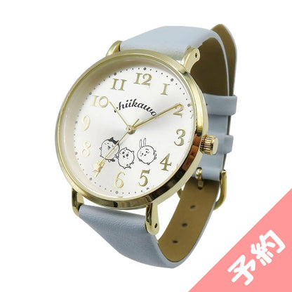 [Pre-order Closed] Chiikawa Design Wristwatch BL (Scheduled for sequential shipping from mid-September)