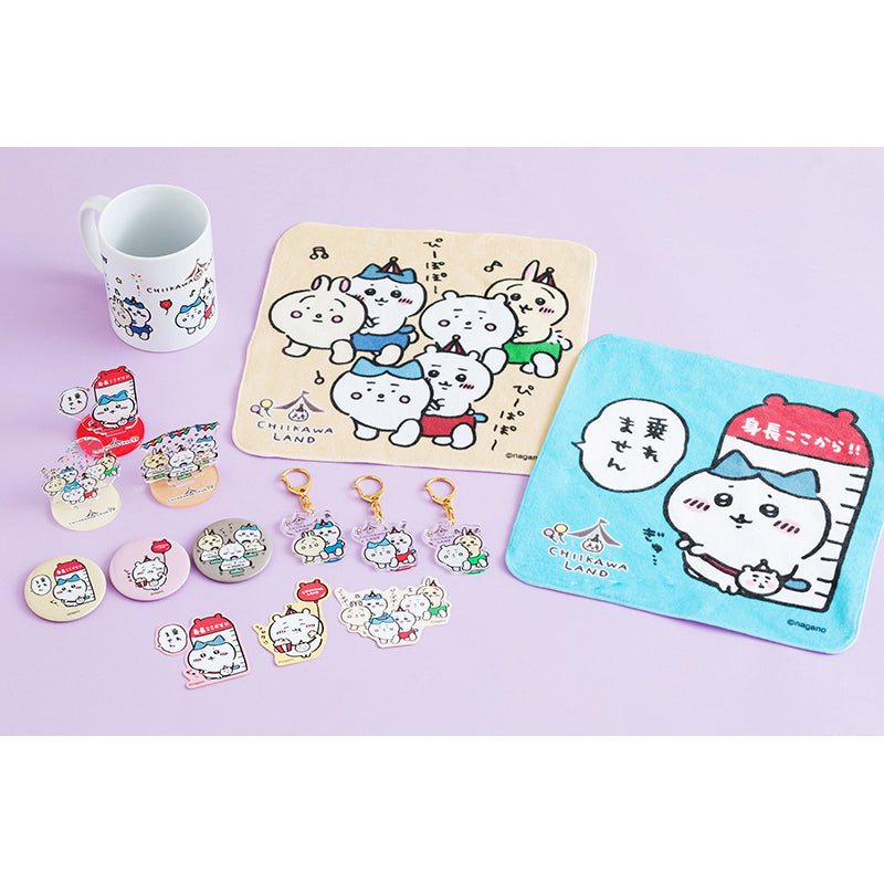 ちいかわらんど アクリルキーホルダー（ぴーぽぽハチワレ）