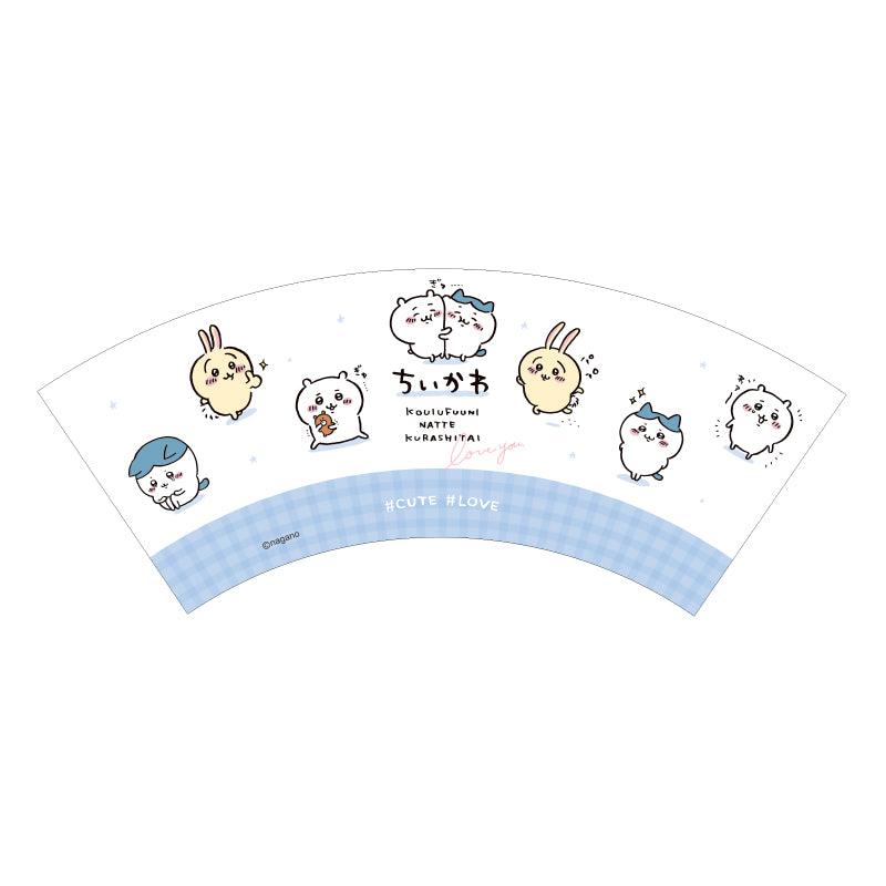 吉伊卡哇 美耐皿杯（格子）