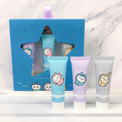 Chiikawa Hand Cream Trio Set (Pajama Party)