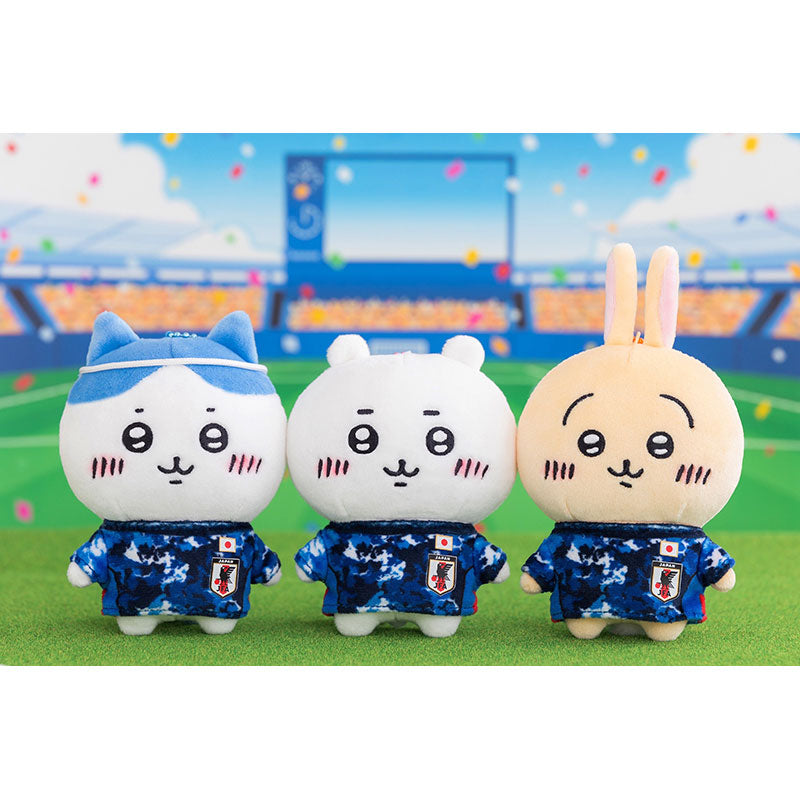 Chiikawa Petit Mini Mascot (Usagi) Japan National Soccer Team Version